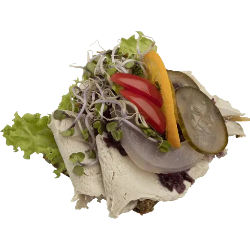 Seest Bakery smørrebrød med flæskesteg langtidshævet