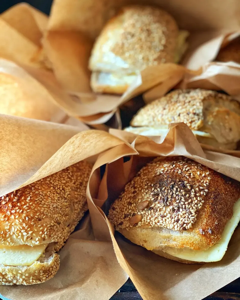 Hart Bageri Bun morgenbolle med smør og ost