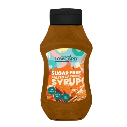 Carbzone Low Carb Salted Caramel Syrup karamelsovs 500g
