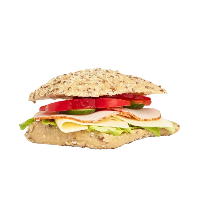 Seest Bakery Sandwich med kalkun og ost sandwich med kalkun