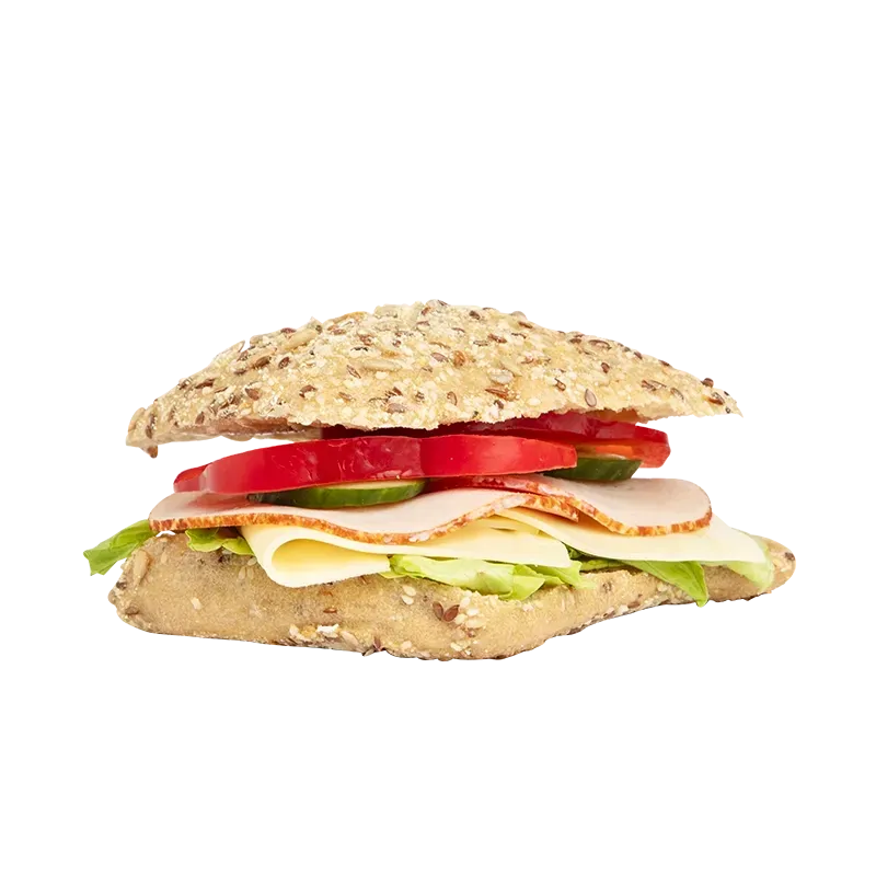 Seest Bakery Sandwich med kalkun og ost sandwich med kalkun
