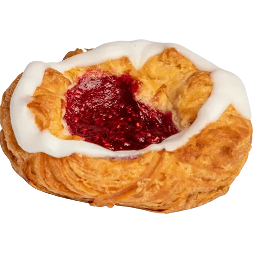 Seest Bakery spandauer hindbær 1 stk sød