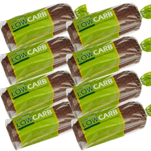 Carbzone Low Carb brød 8 stk uden sukker fiberrig