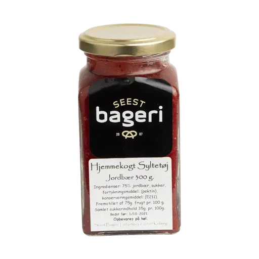 Seest Bakery Hjemmelavet hindbær syltetøj 300 g