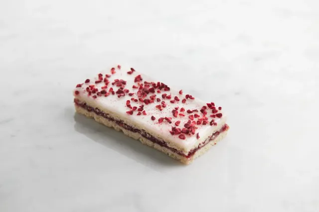 HUG Bakery hindbærsnitte vegansk glutenfri
