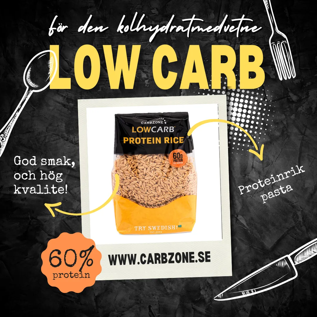 CarbZone Proteinrikt Ris ris 500g proteinrig