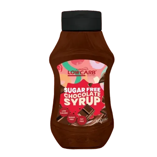 Carbzone Low Carb Sugar Free Chocolate Syrup chokladesovs 500g