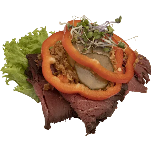 Seest Bakery smørrebrød roastbeef 1 stk klassisk
