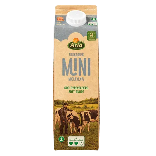 Seest Bakery Minimælk 1 L 0,4% fedt