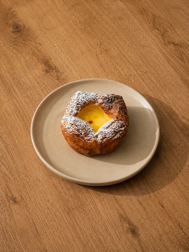 Hart Bageri Spandauer wienerbrød med vaniljecreme