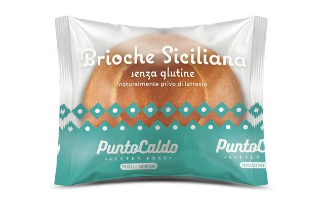 Punto Caldo Brioche Siciliana glutenfri 16 x 80 g sød