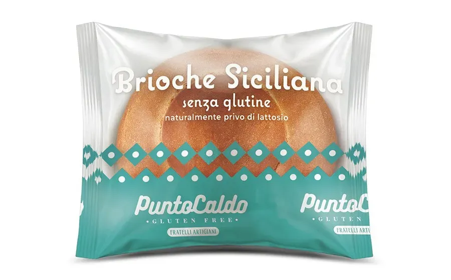 Punto Caldo Brioche Siciliana glutenfri 16 x 80 g sød