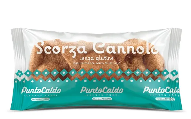 Punto Caldo Cannoliskaller glutenfri 40 x 25 g sprøde