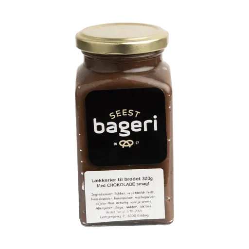 Seest Bakery Hjemmelavet chokoladecreme 320 gr med nødder